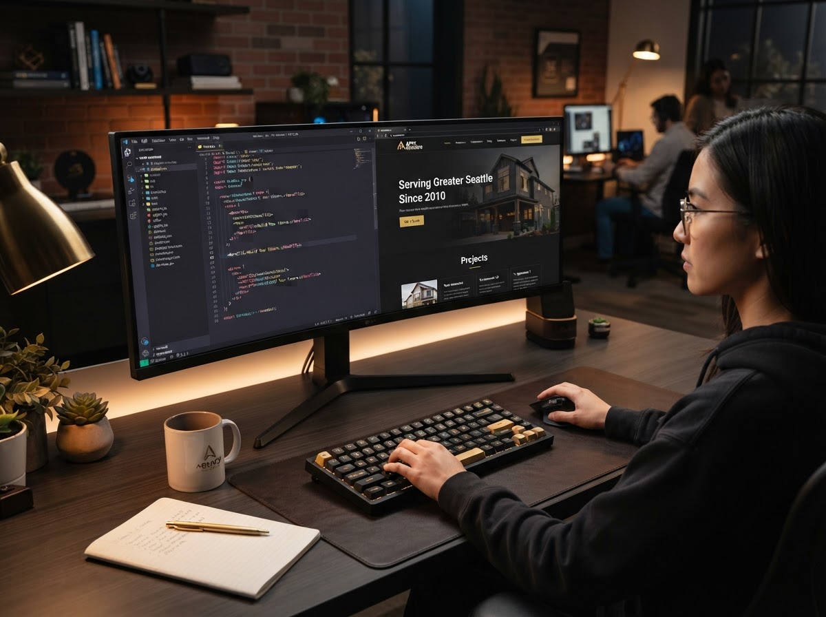 Web Development — Fast, scalable builds that load in under a second.