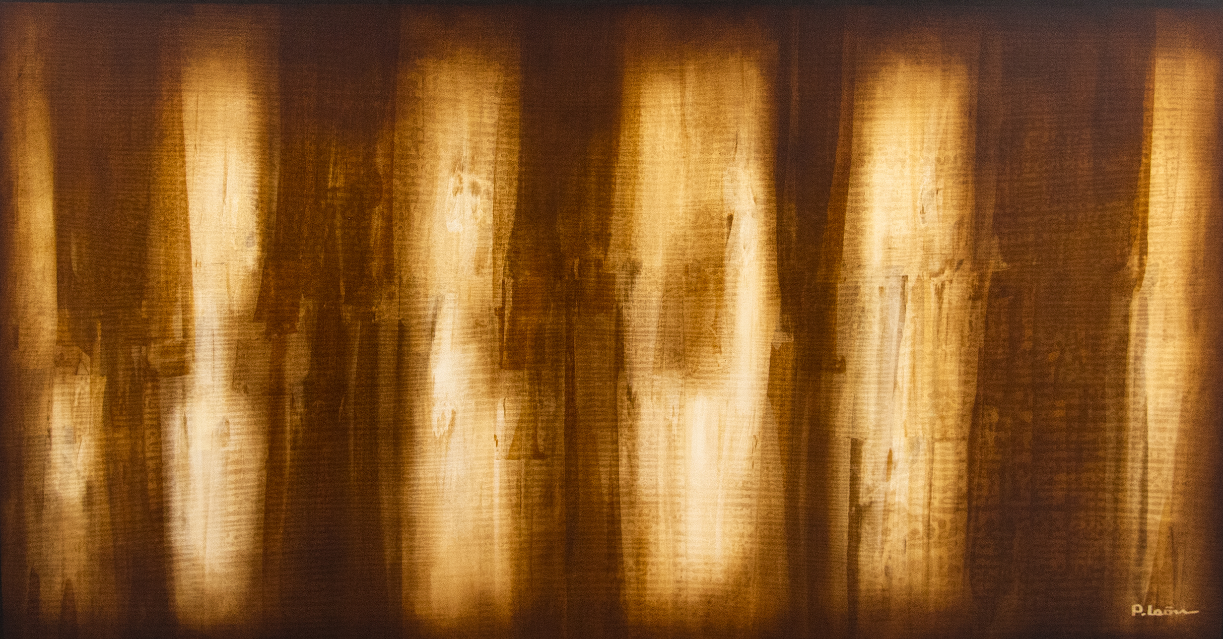 Sin Título — obra de Pedro León, Óleo