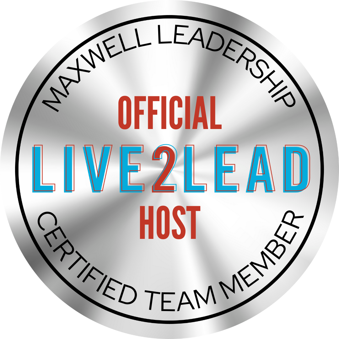 Official Maxwell Leadership Live2Lead Host Certified Team Member Medal