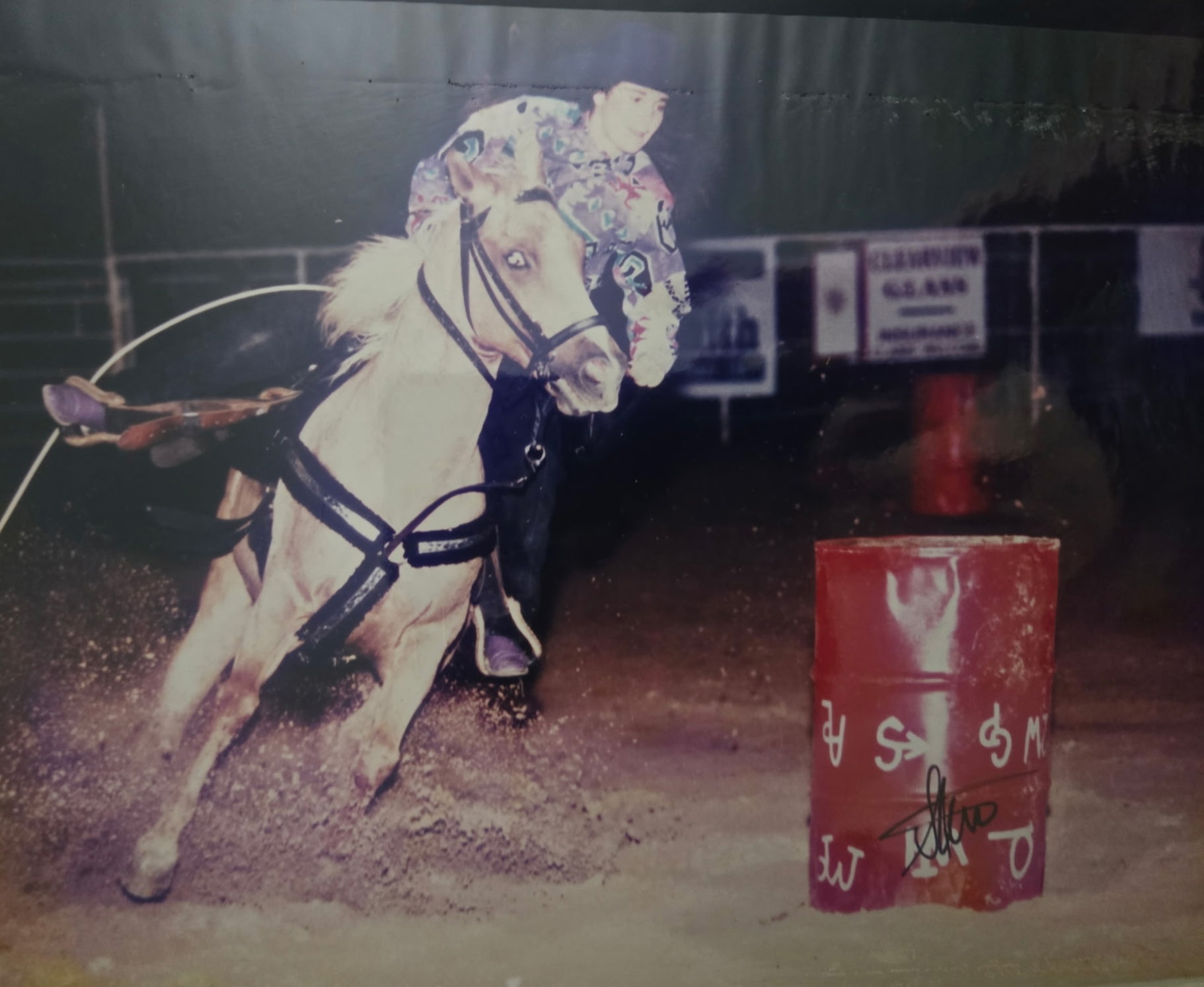 Barrel racing & fast-paced competition