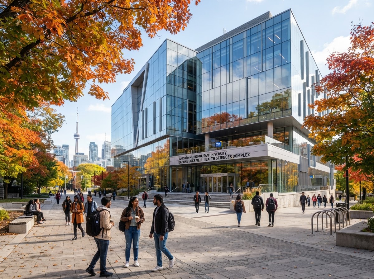 Seneca Polytechnic campus in Toronto, ON