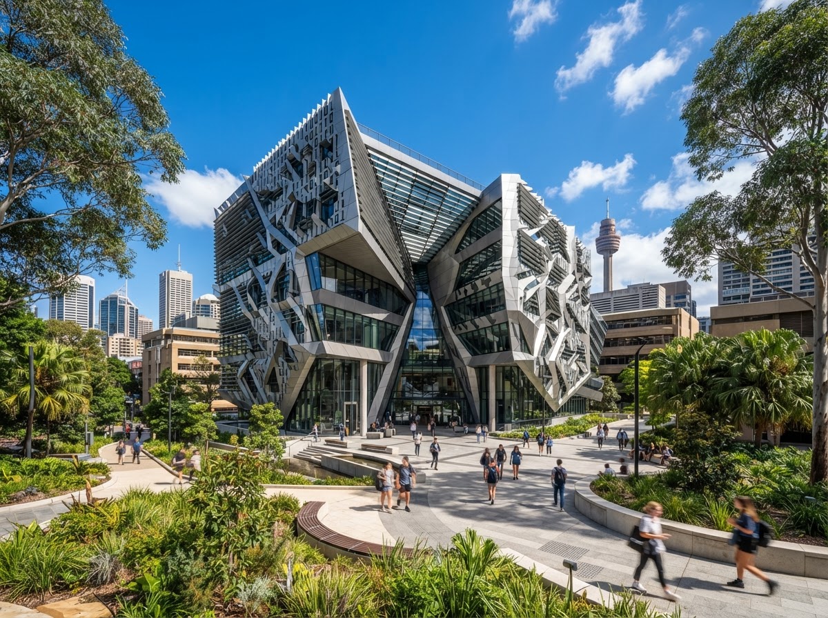 Western Sydney University campus in Sydney, Australia