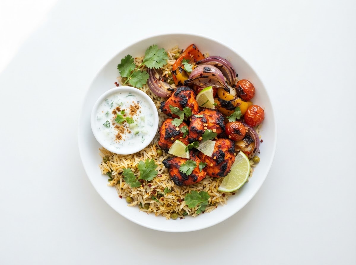 Tandoori Chicken & Rice