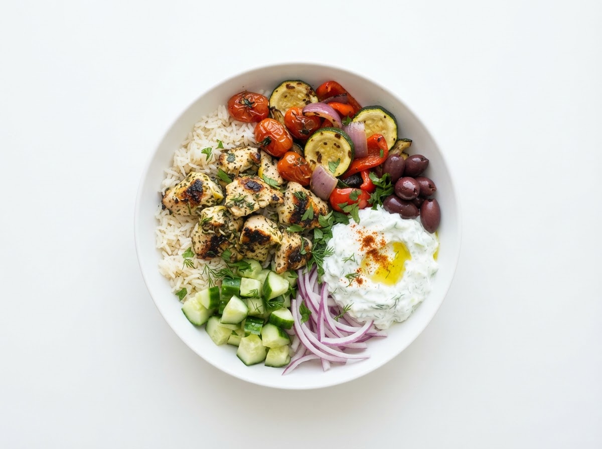 Mediterranean Chicken Bowl