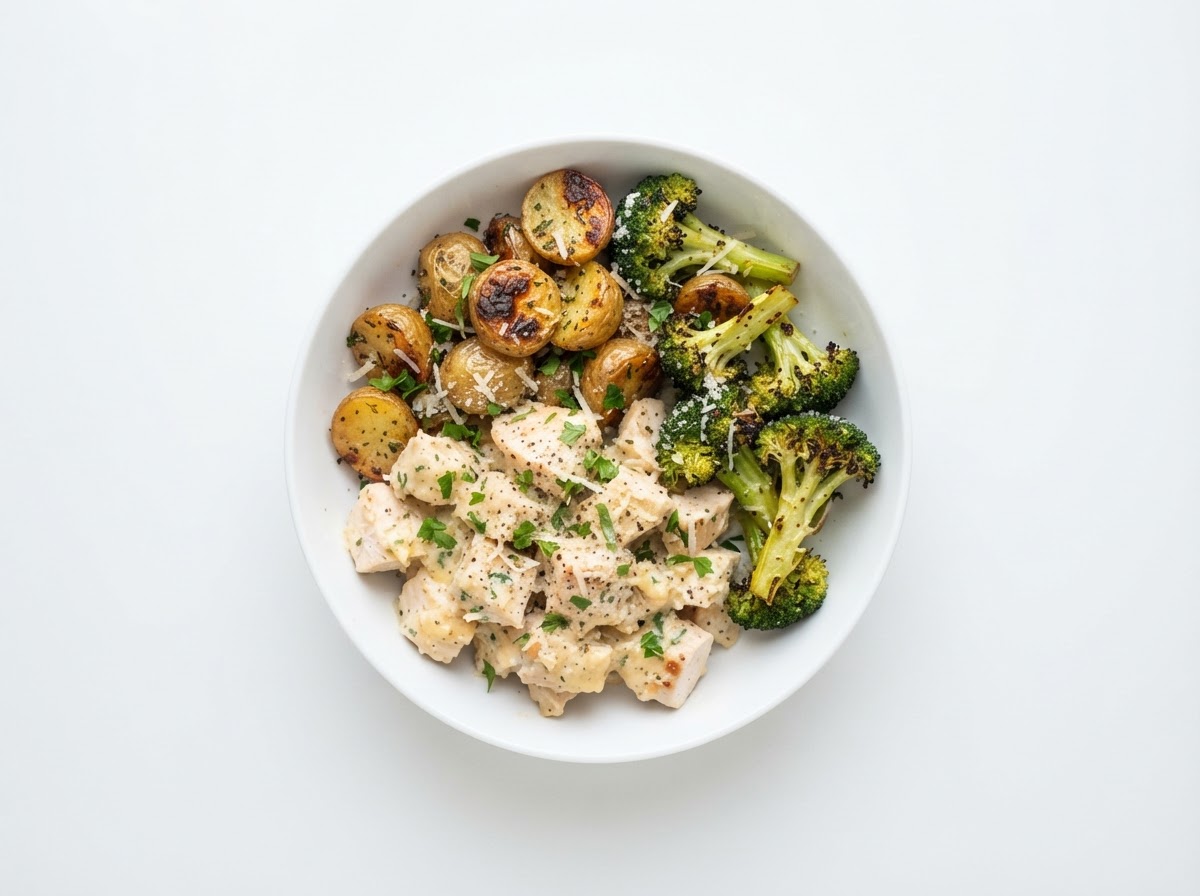 Garlic Parmesan Chicken & Potatoes