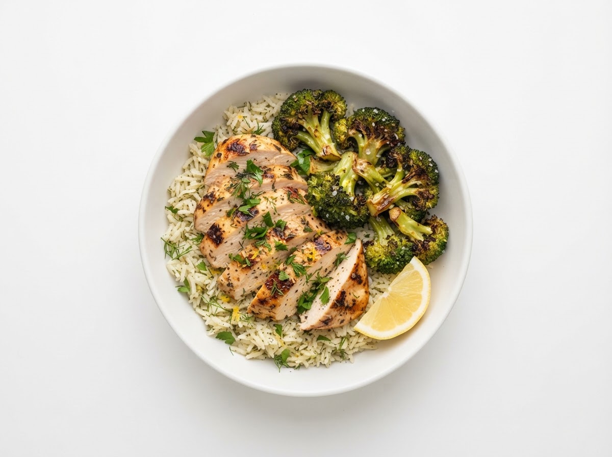 Lemon & Herb Chicken & Rice