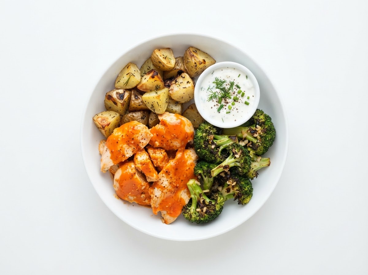 Buffalo Chicken & Roasted Potatoes