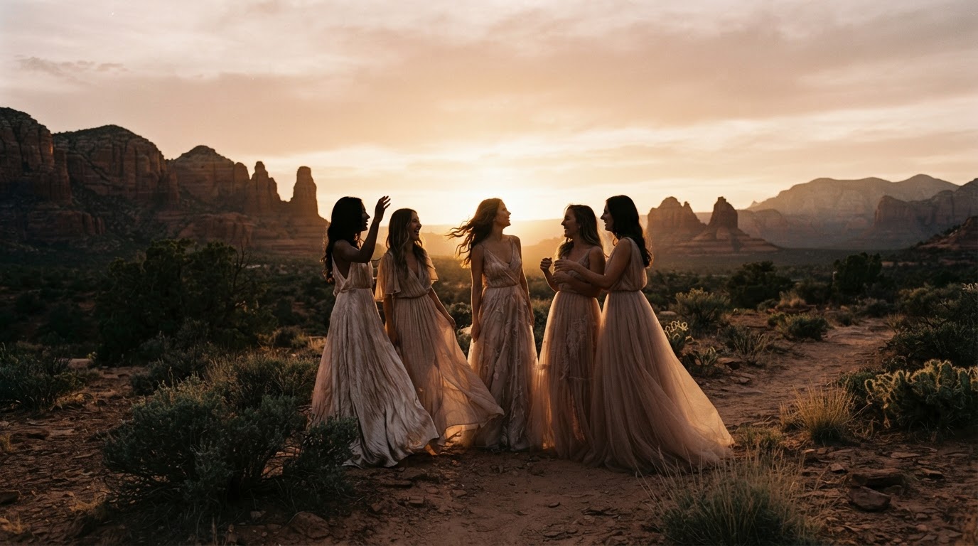 Arizona Sisterhood desert backdrop