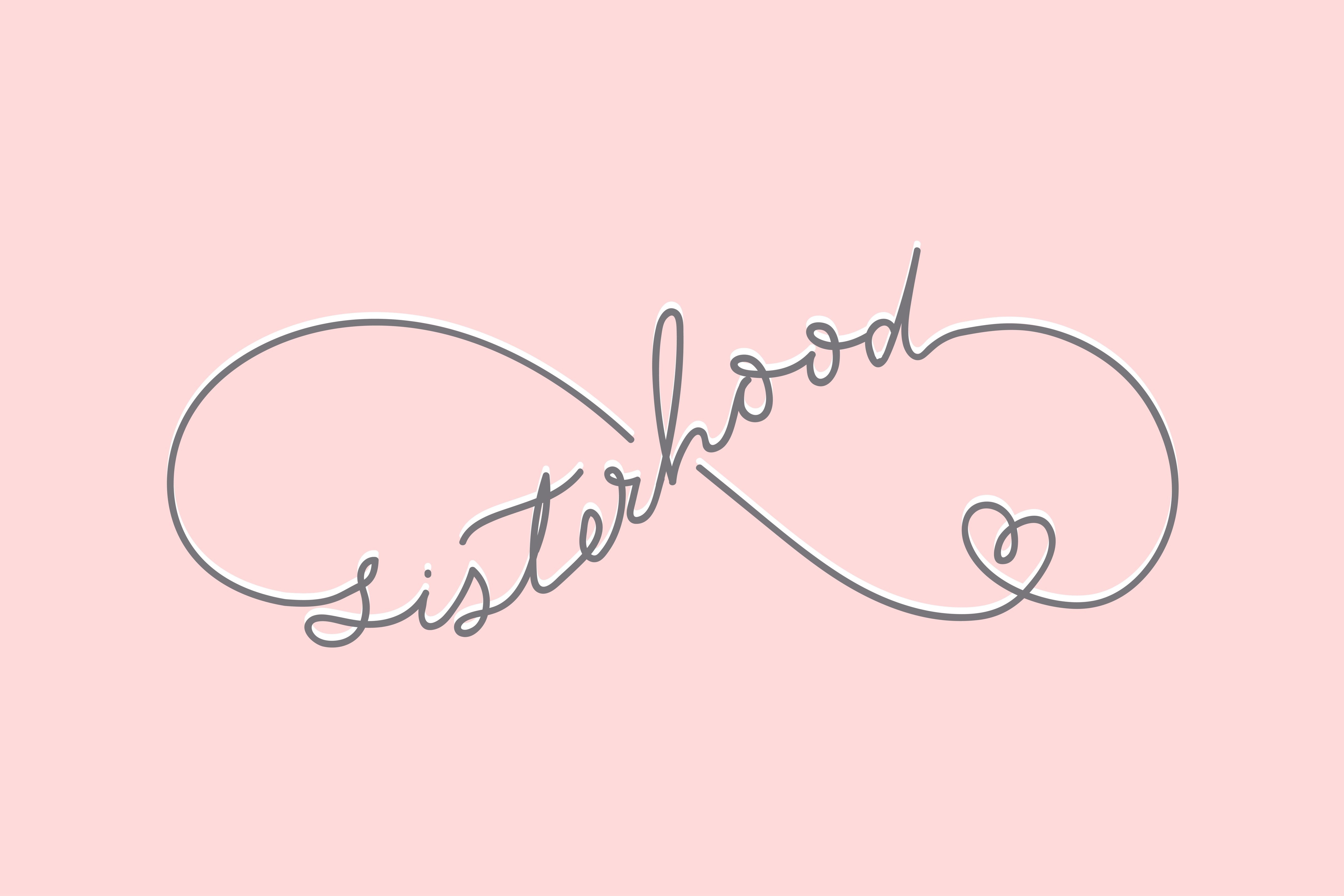 Sisterhood infinity symbol