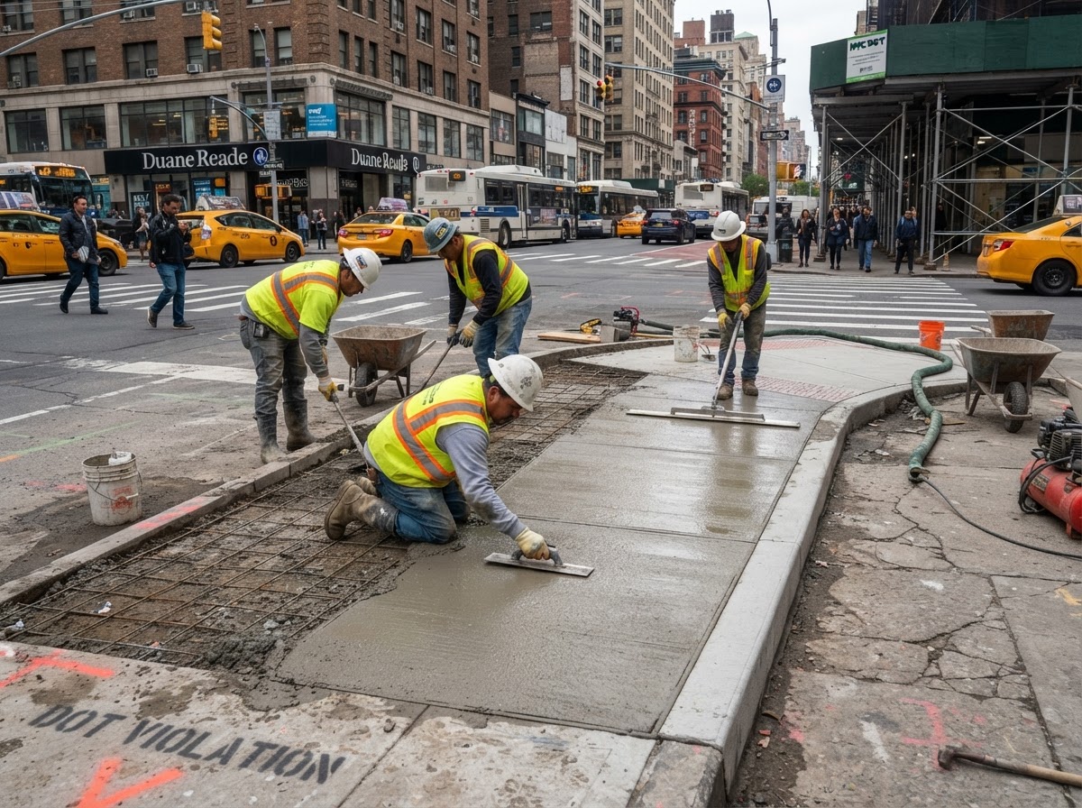 Adcon Inc. Side walk service