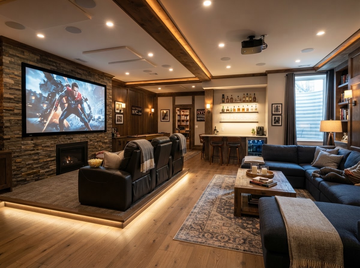 Adcon Inc. Basement Finishing service