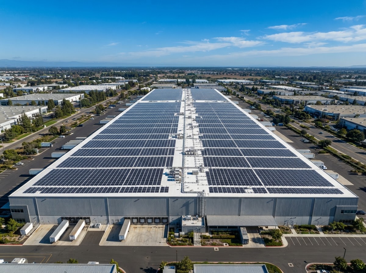 Sistemas fotovoltaicos — Arreglo fotovoltaico industrial en CES Eléctrica & Renovable