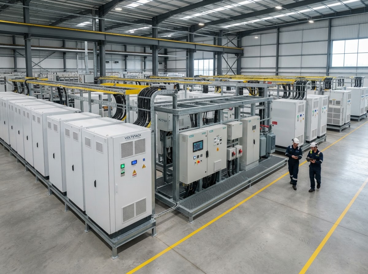 Sistemas industriales — Sistema de almacenamiento BESS en CES Eléctrica & Renovable