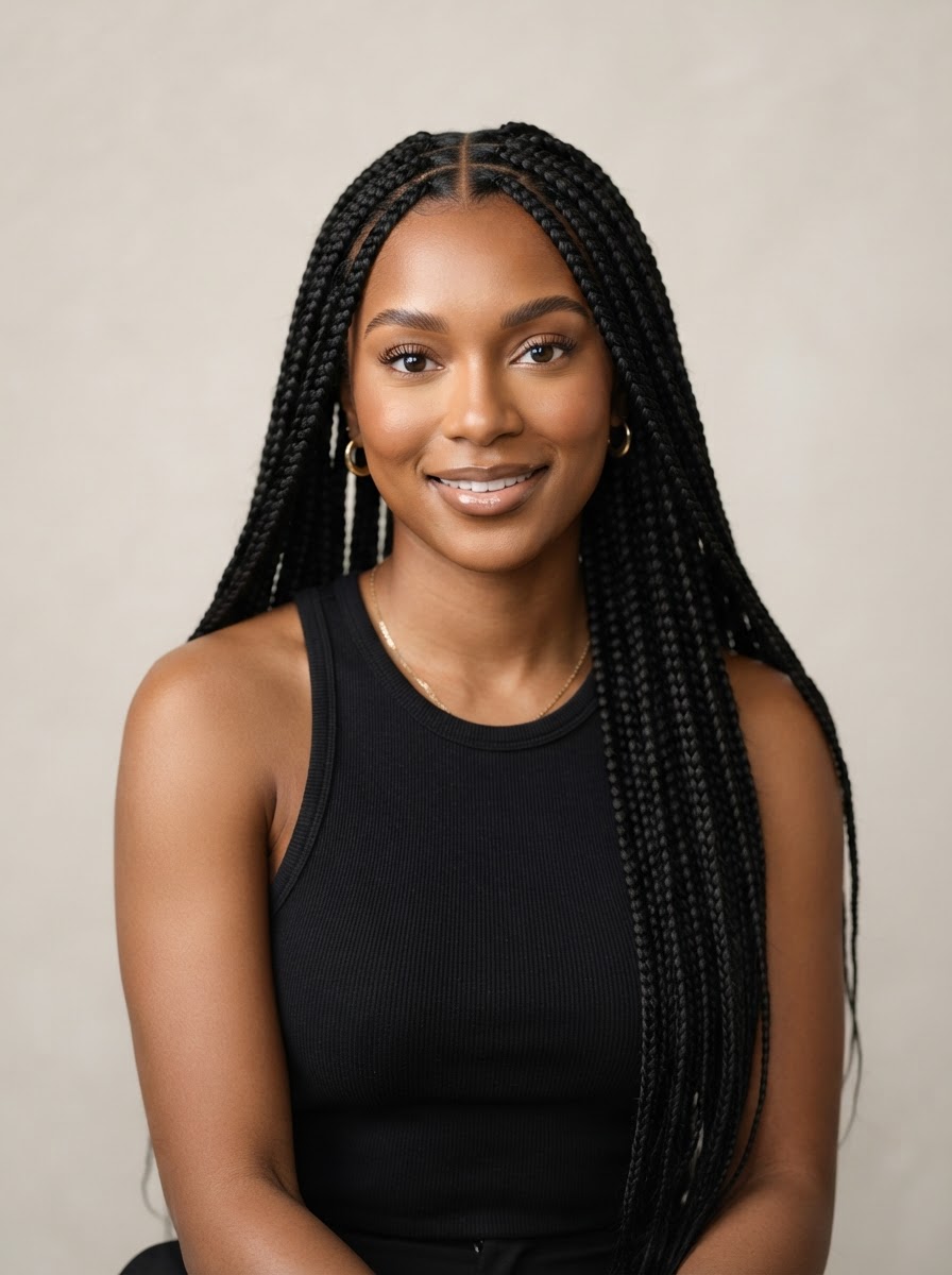 Women's Styles braided hairstyles at Honey Bel Hair salon in Fort Worth, TX — 159 portfolio photos of professional braiding work