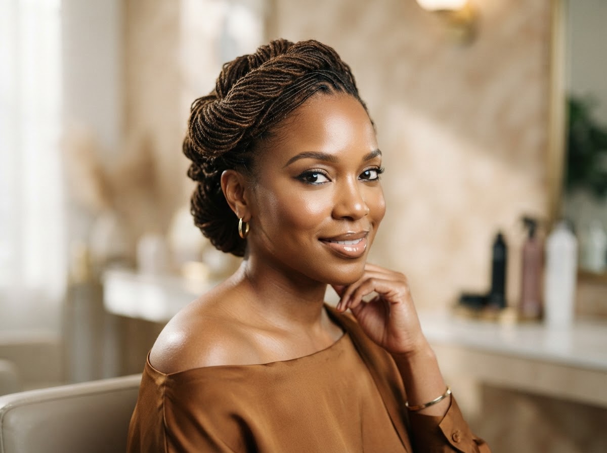 Micro Locs at Honey Bel Hair Fort Worth