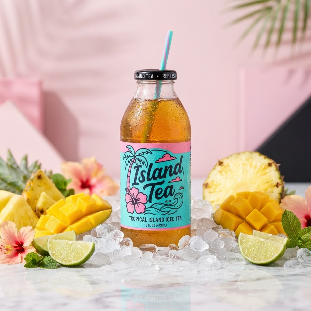 Island Tea — Spiked — Straight From The Island — Spiked Tropical Blend