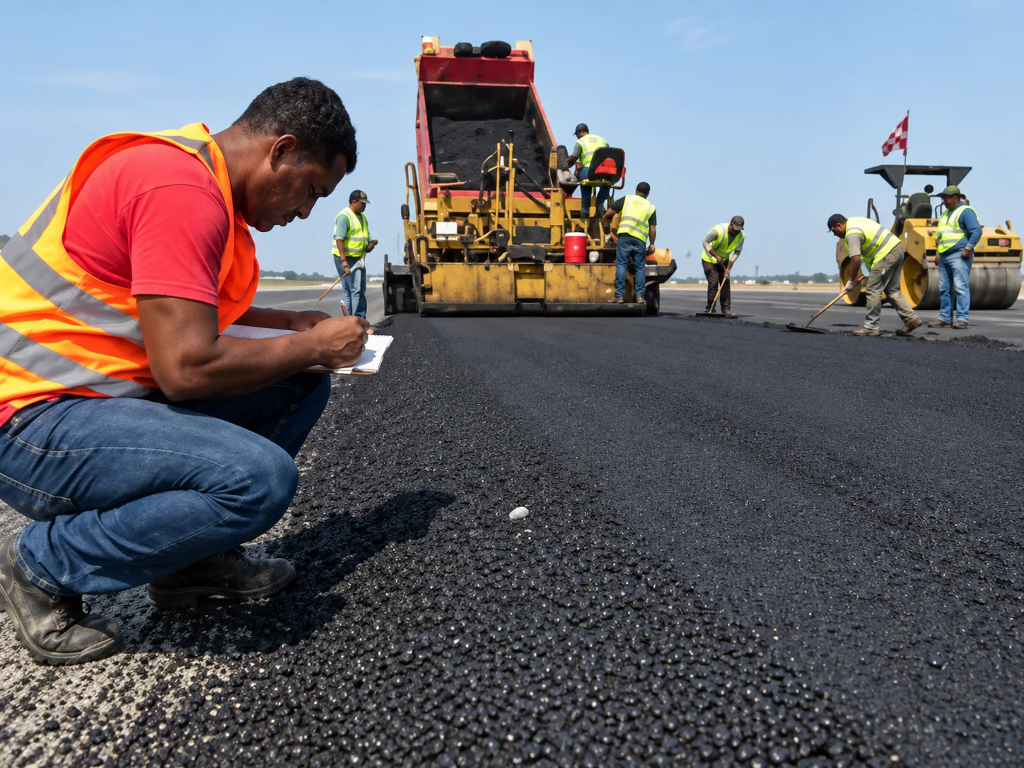 Repavimentación de la Pista Principal (09-27) — Aeropuerto Intl. Simón Bolívar, Maiquetía