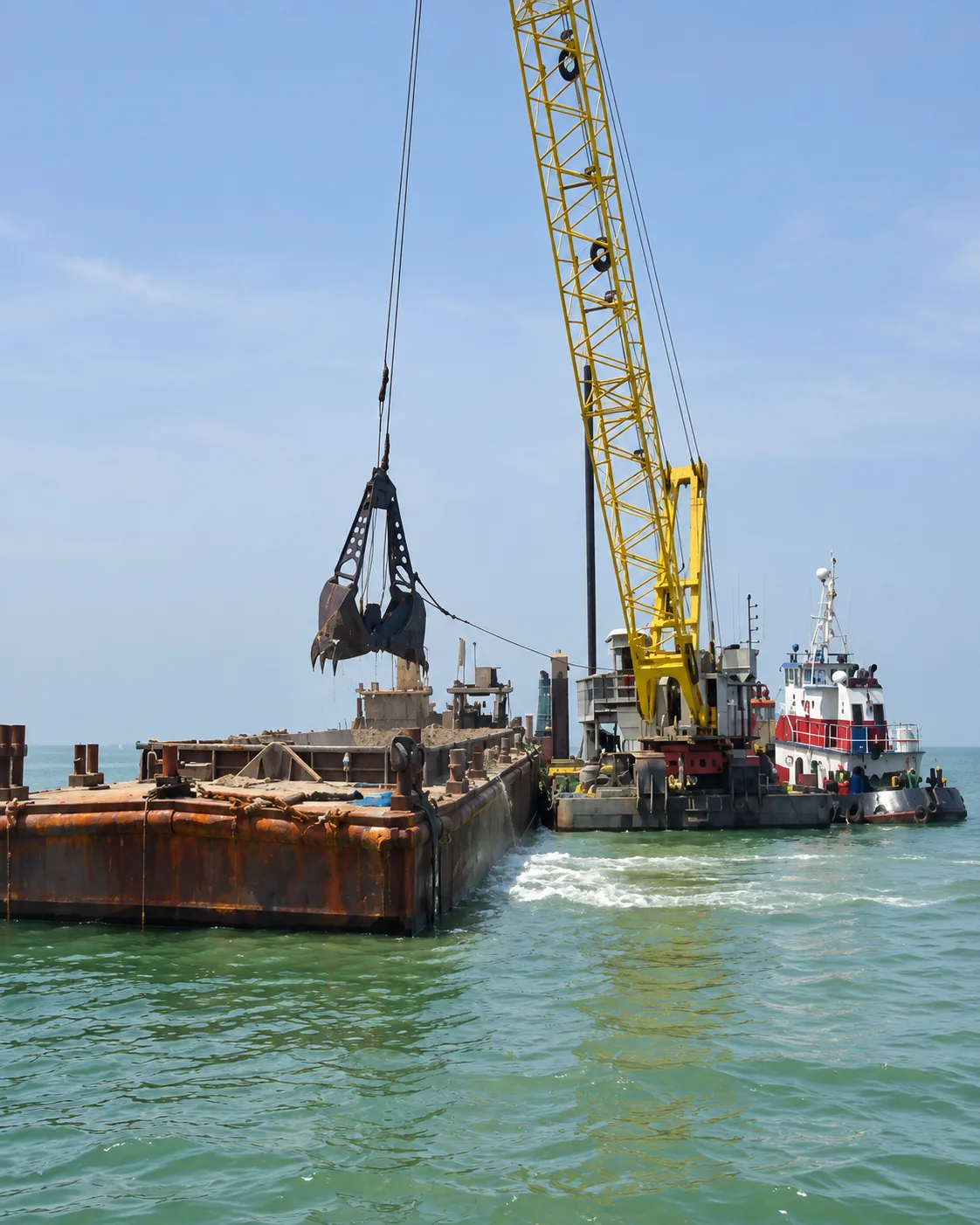 Dragado de la Bahía de Bergantín — Área Oeste del Muelle Nº 7 (Área D2), Terminal Marítimo de Guaraguao