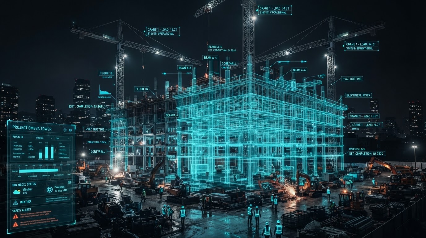 Commercial Construction Firm — Construction & Real Estate before and after AI audit
