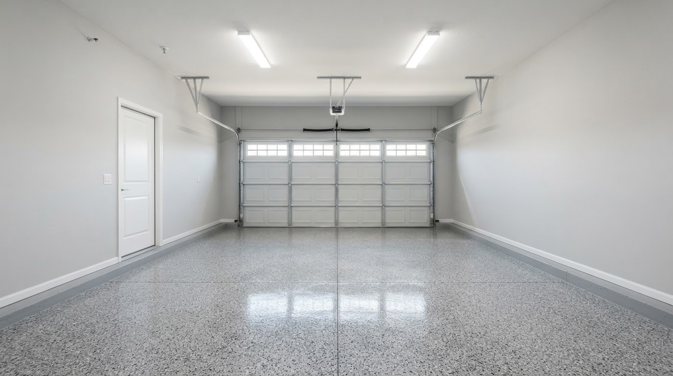 Garage Interior Wall Painting