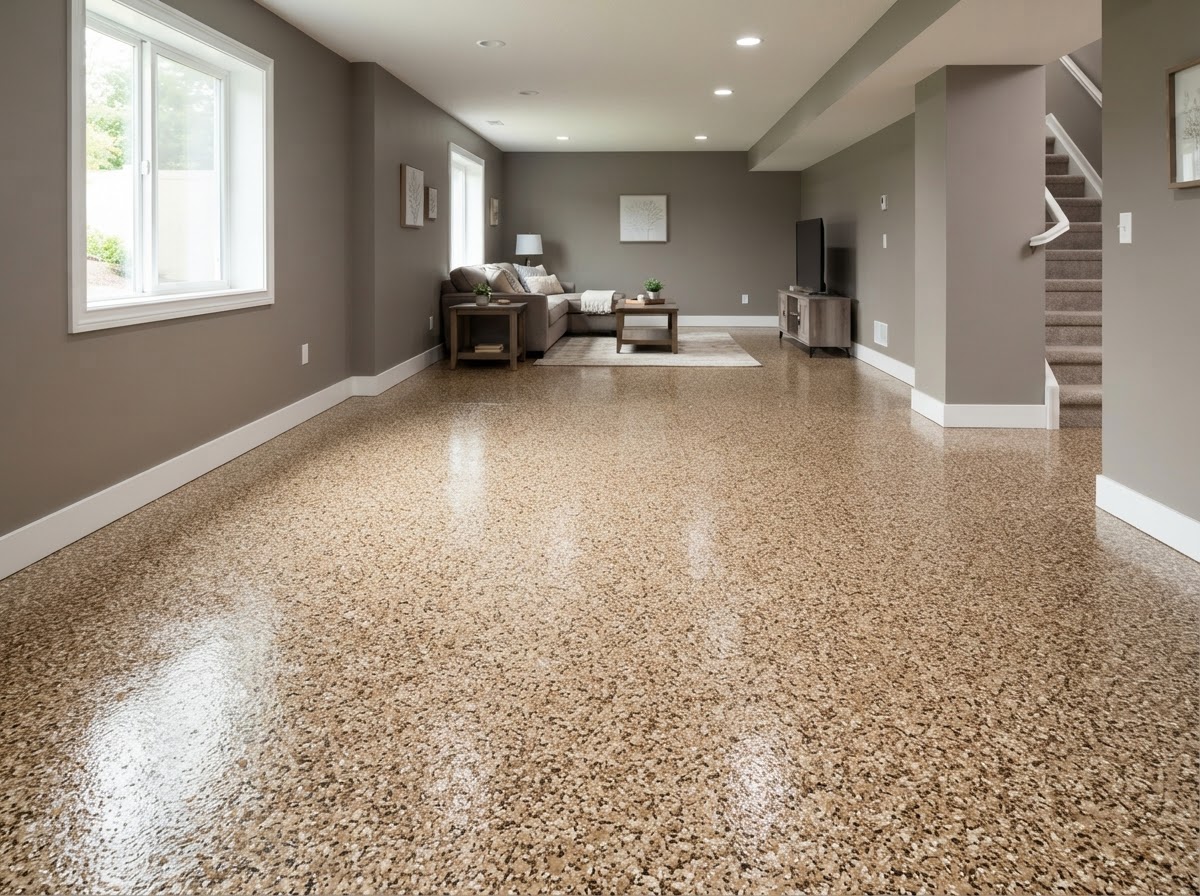 Epoxy Flake Systems example 2 — accurate representation