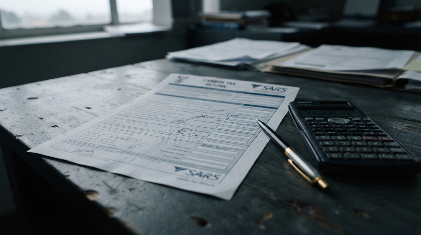SARS carbon tax return document