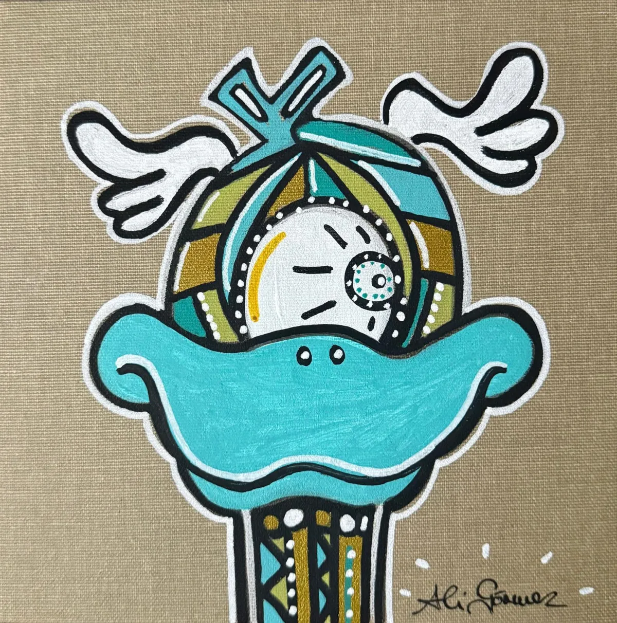 Kunstwerk von Ali Görmez — Pop Art