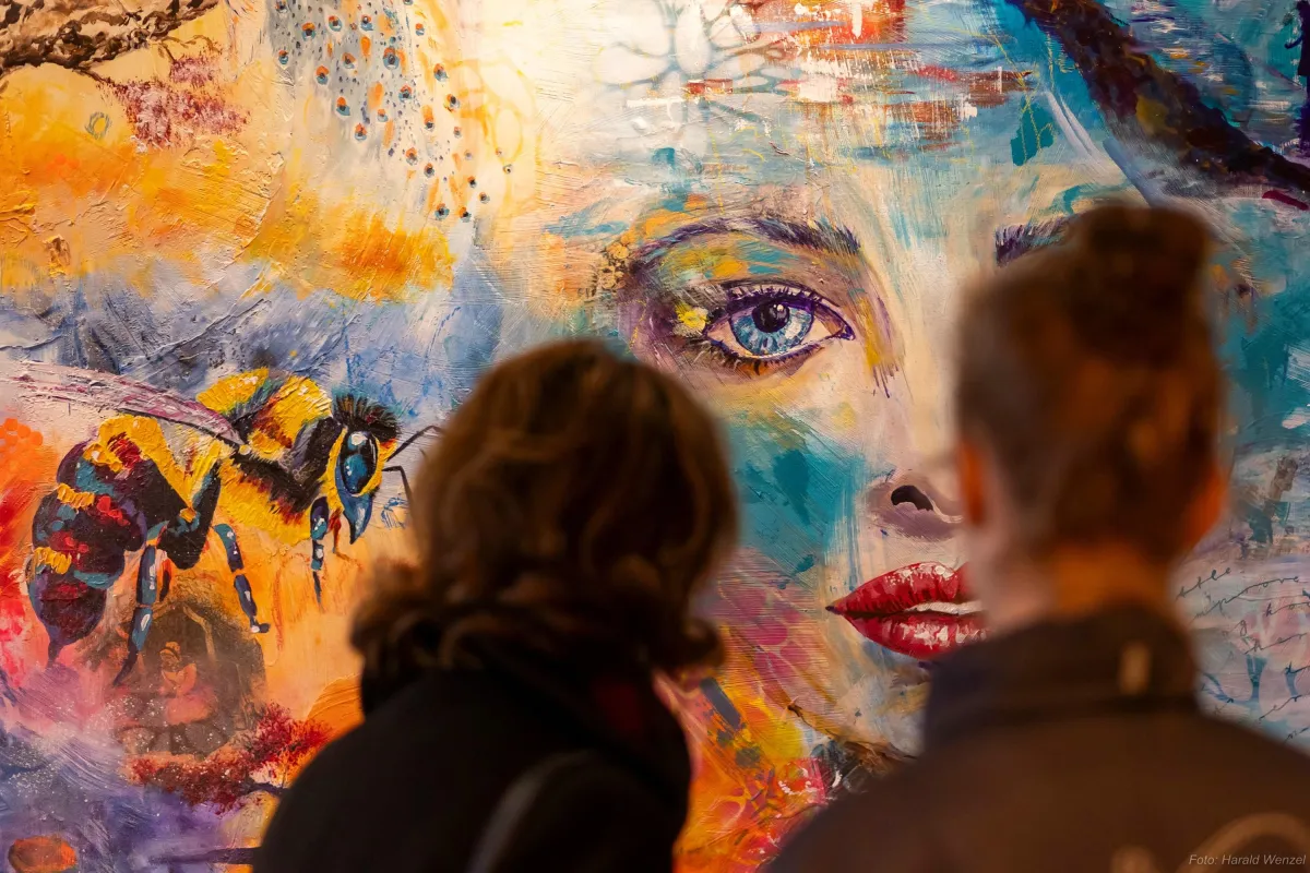 Vernissage und Kunstausstellung bei Favori Art