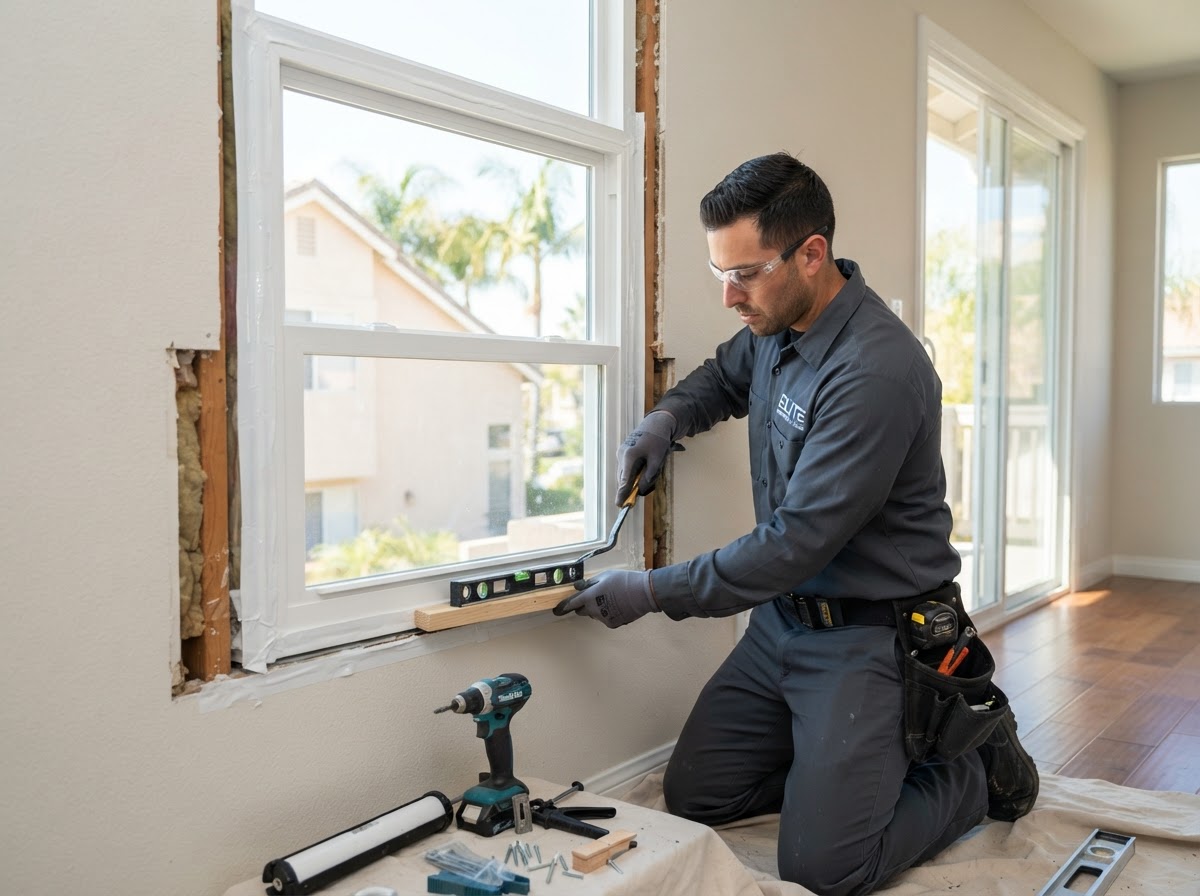 Professional Installation — Retrofit project, Huntington Beach