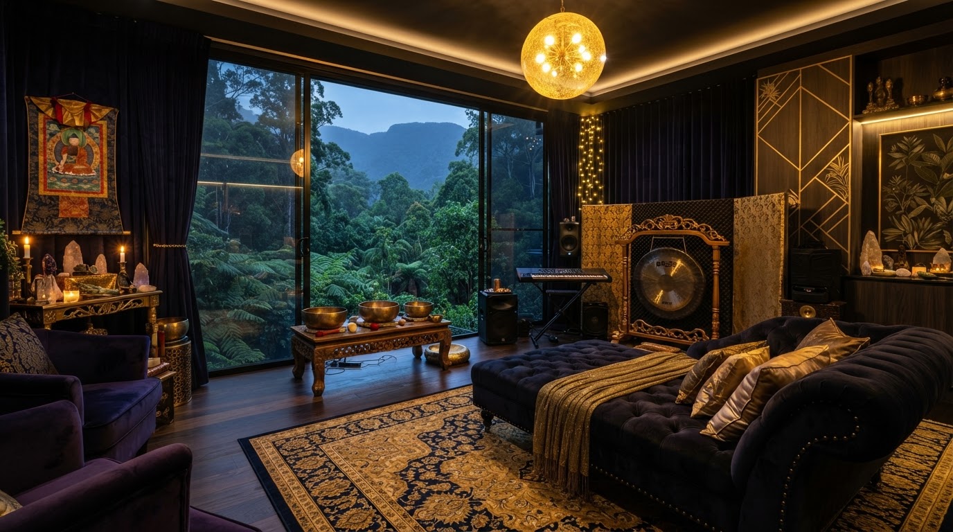 BEYOND VIBRATION Sanctuary Room in Springbrook
