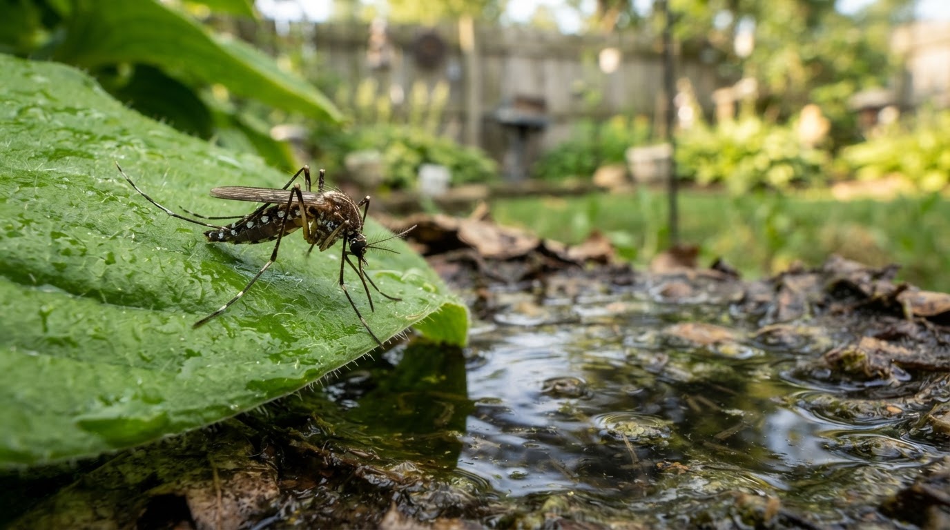 Reducing mosquitoes around your home