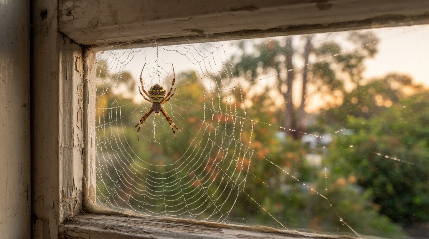 Spider control around Perth homes
