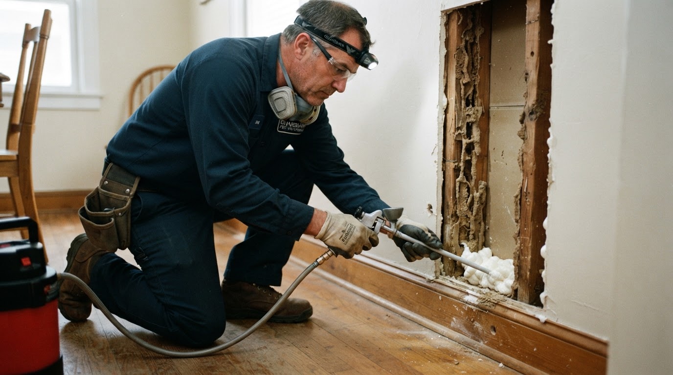 Termite Foaming Treatment