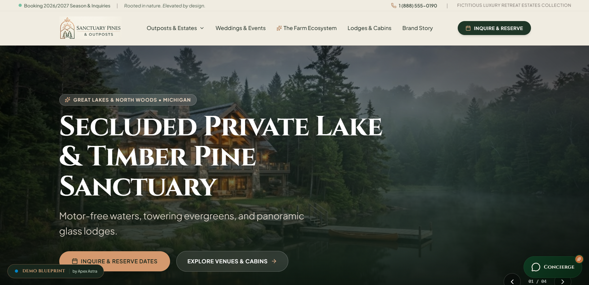 Sanctuary Pines & Outposts