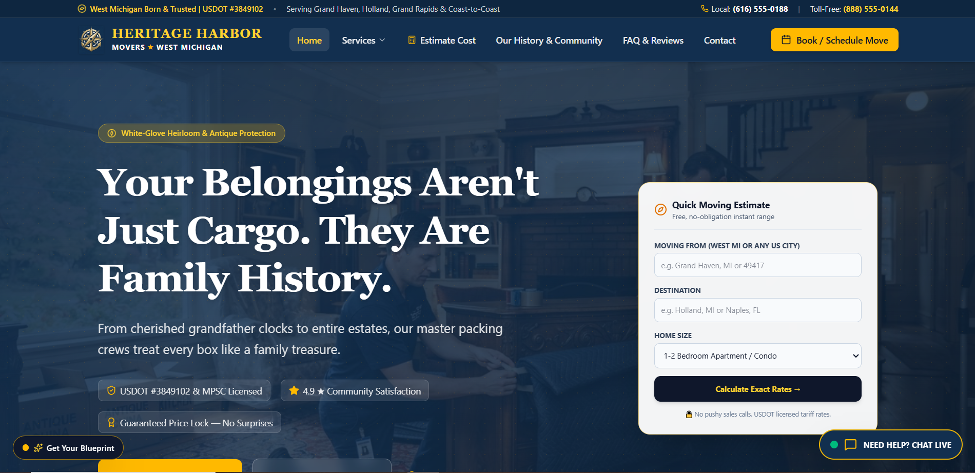 Heritage Harbor Movers