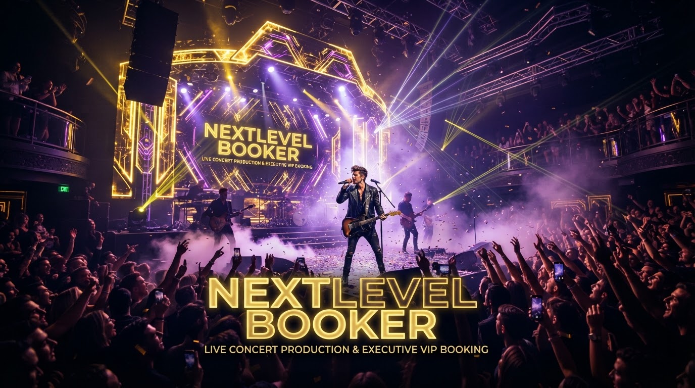 NextLevel Booker Live Event Stage