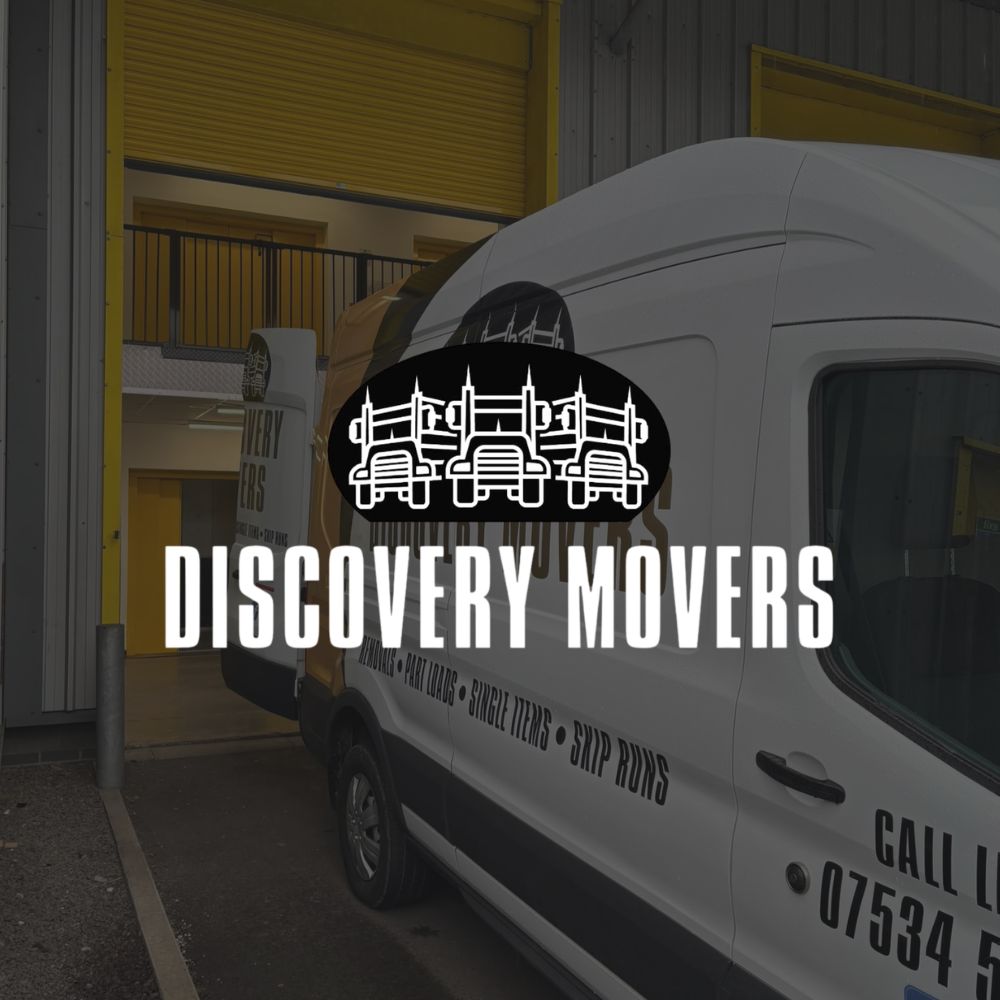 Example website mockup for a removals business