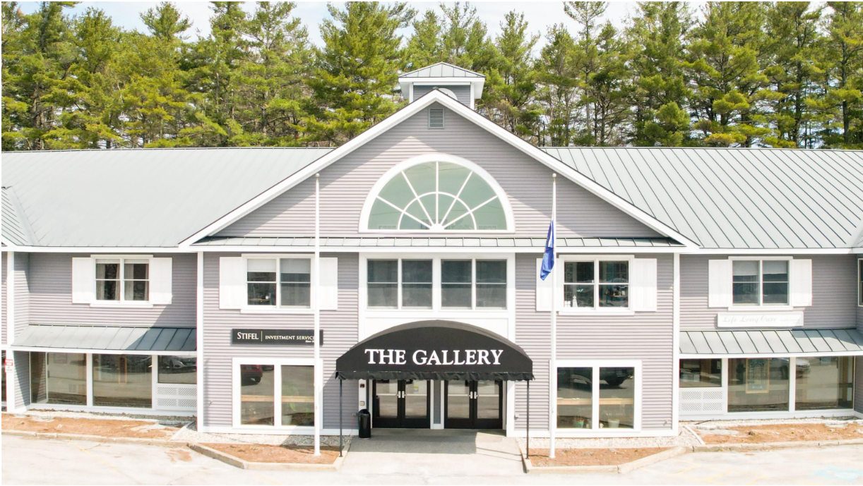 The front entrance of The Gallery building at 276 Newport Road