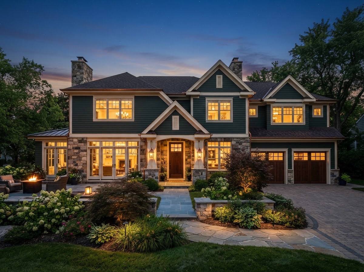 RSJ Construction Group remodeled home exterior in Cumming, GA