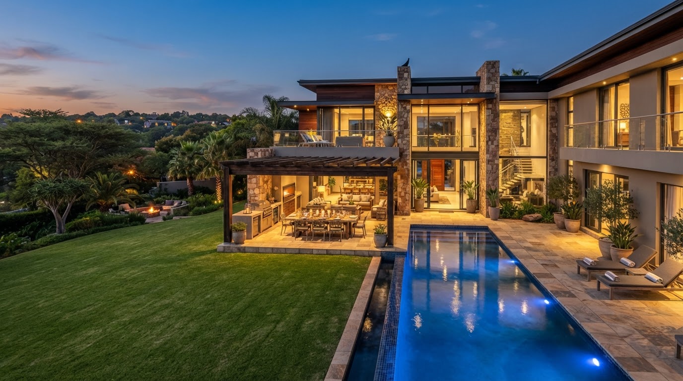 The Bryanston Pine Estate Villa