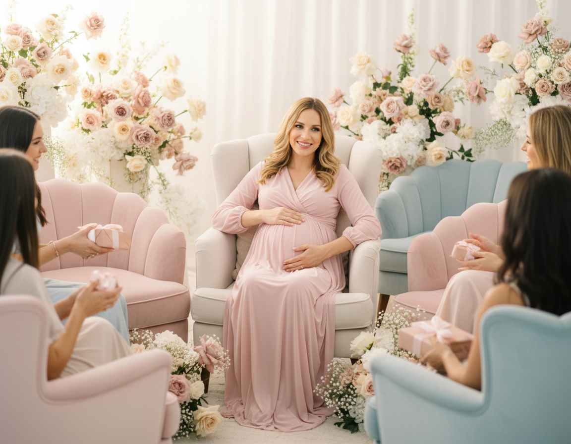A baby shower celebration at Parkmore Hotel