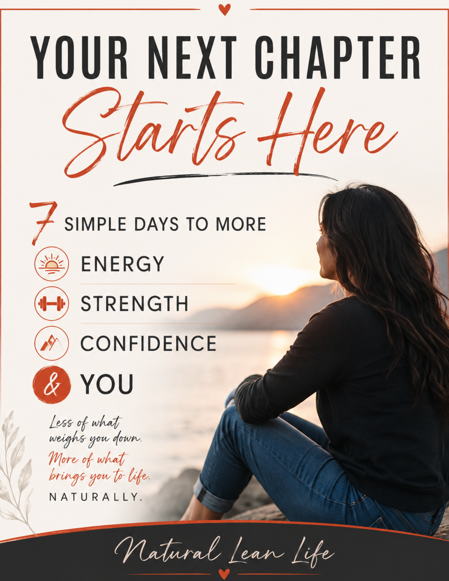Your Next Chapter Starts Here by Natural Lean Life - product packaging