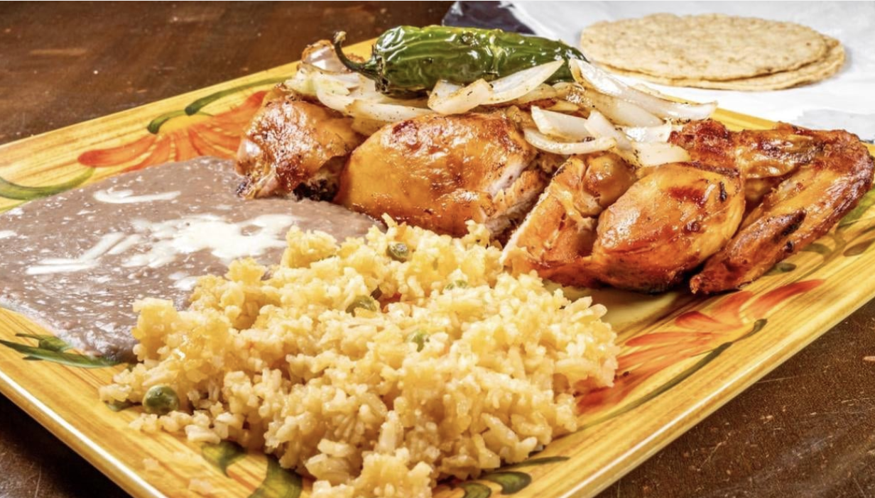 Pollo al Carbón at La Piñata Mexican Grill