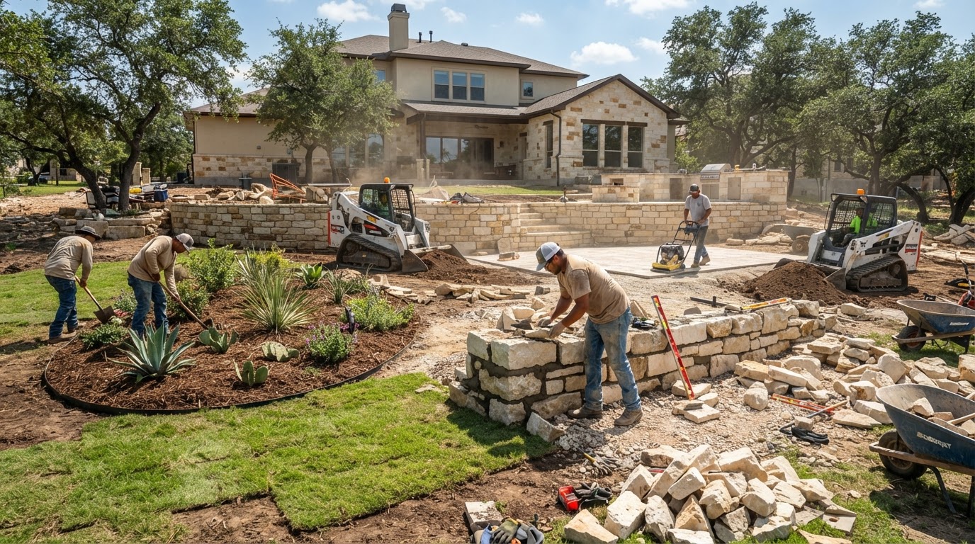Flagstone Pathway & Softscaping