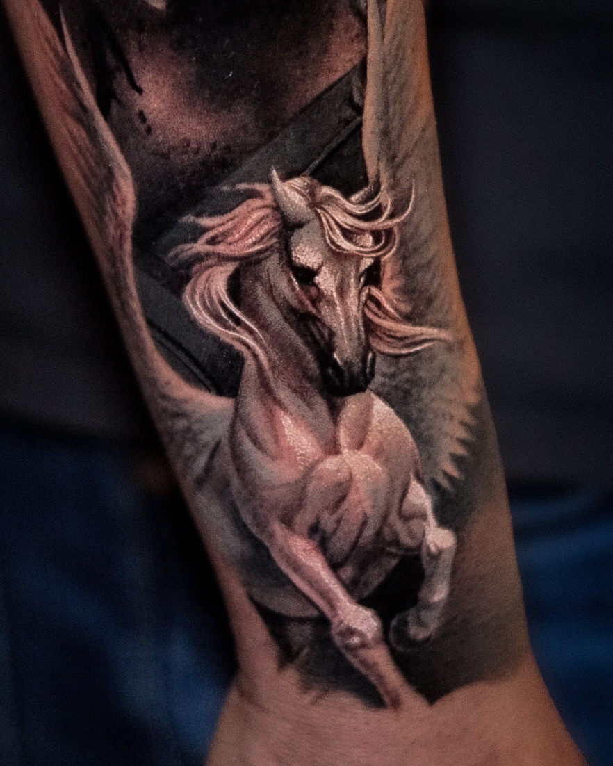 Pegaso alado