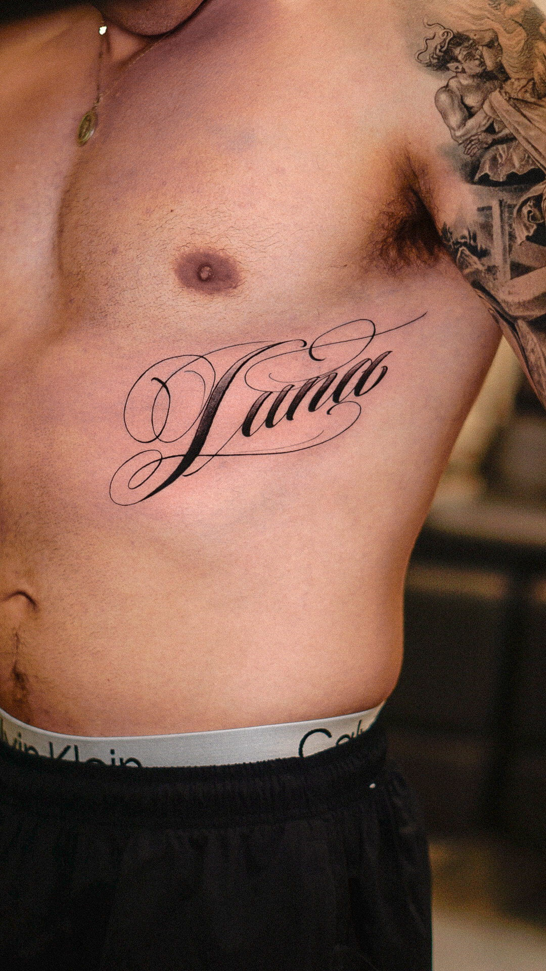 Caligrafía 'Luna'