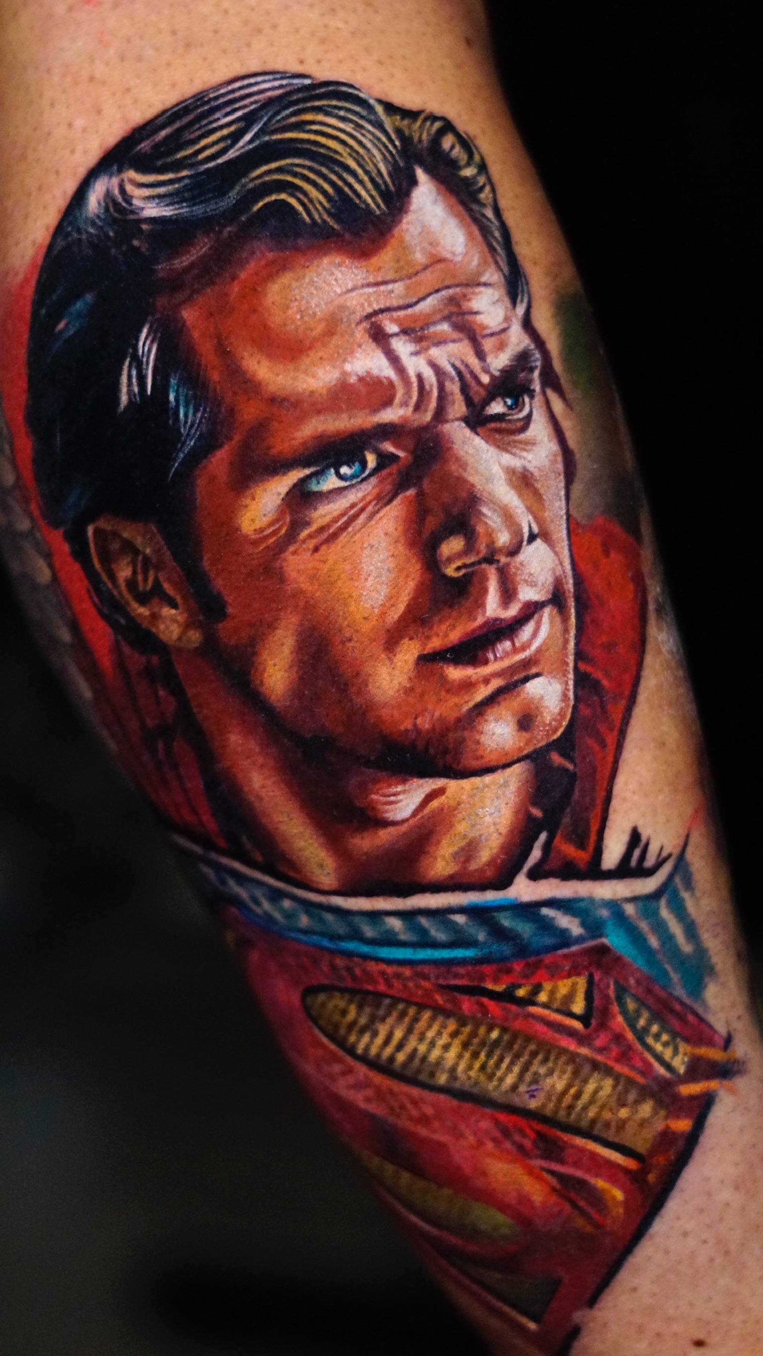Retrato Superman