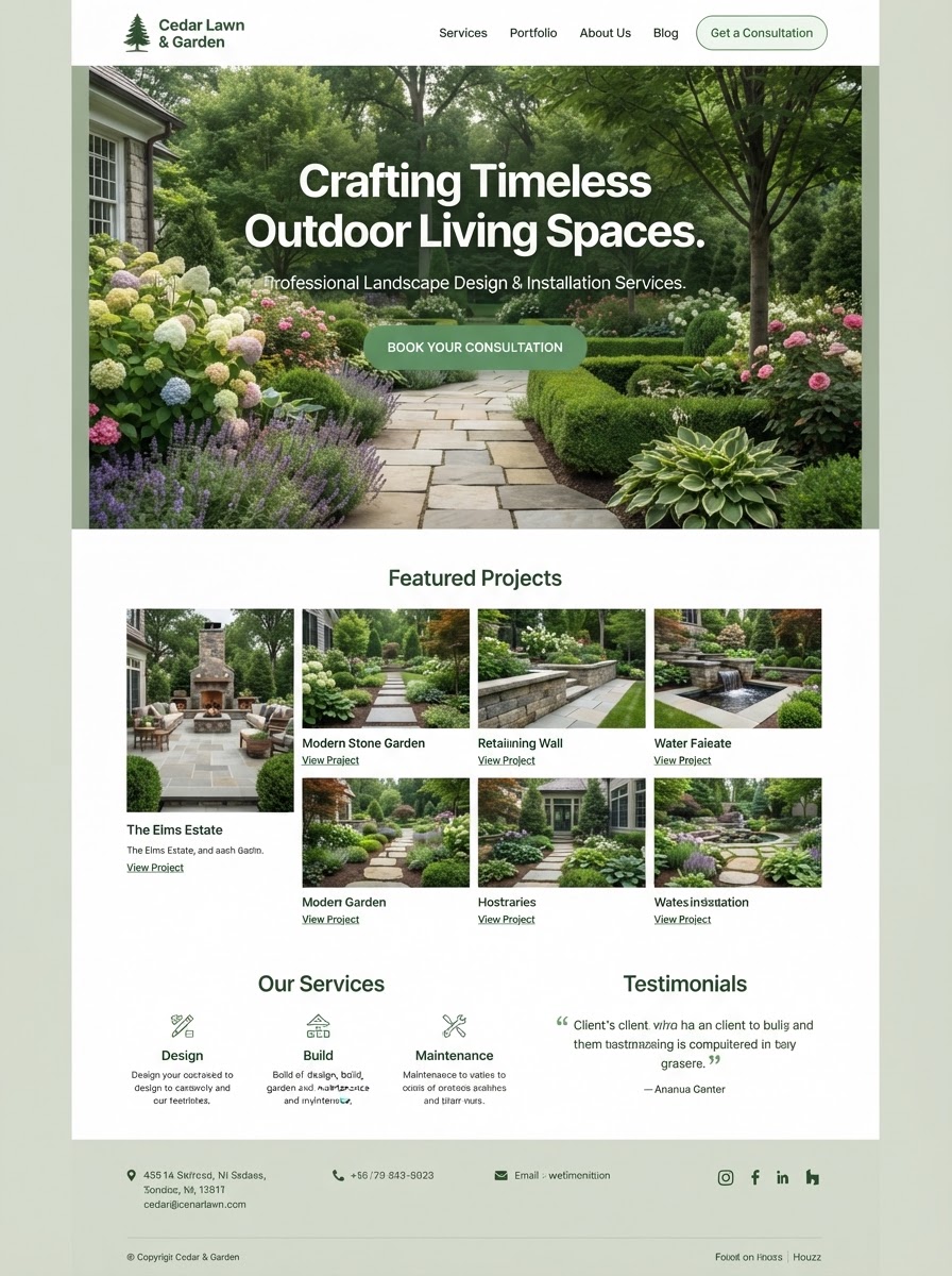 Cedar Lawn & Garden