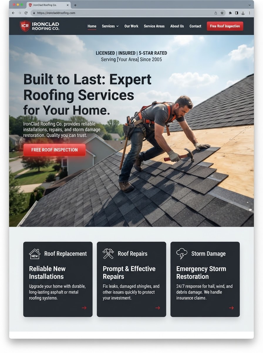 IronClad Roofing Co.