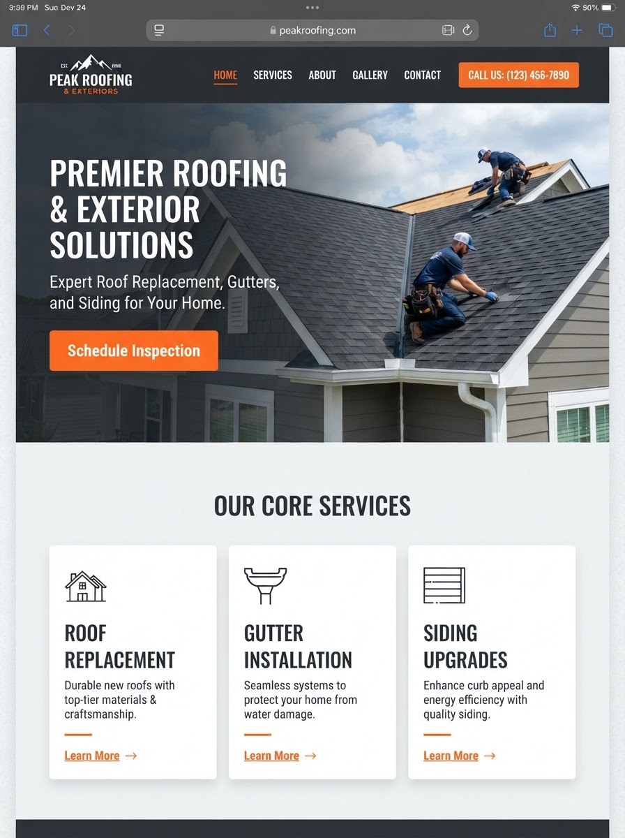 Peak Roofing & Exteriors